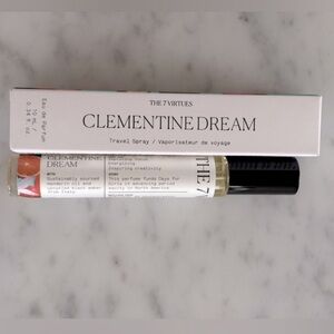 NIB Clementine Dream x 7 Virtues perfume travel size